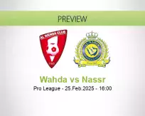 Wahda Nassr betting prediction (25 February 2025)