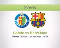 Getafe vs Barcelona