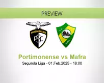 Portimonense Mafra betting prediction (01 February 2025)