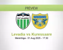Levadia Kuressaare betting prediction (01 August 2025)