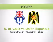 U. de Chile Unión Española betting prediction (10 August 2025)