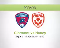 Clermont Nancy betting prediction (10 April 2026)