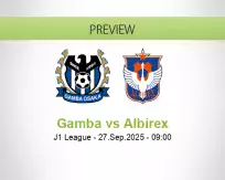 Gamba Albirex betting prediction (27 September 2025)