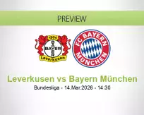 Leverkusen vs Bayern München