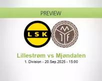 Lillestrøm Mjøndalen betting prediction (20 September 2025)