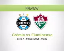 Grêmio Fluminense betting prediction (03 December 2025)