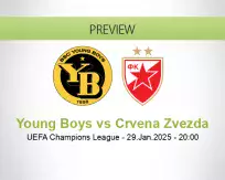 Young Boys Crvena Zvezda betting prediction (30 January 2025)