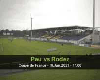 Pau Rodez betting prediction (19 January 2021)