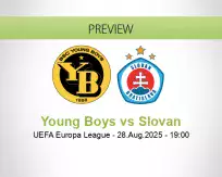 Young Boys Slovan betting prediction (28 August 2025)