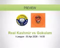 Real Kashmir vs Gokulam