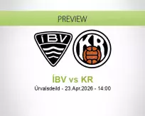 ÍBV vs KR