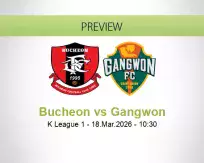 Bucheon Gangwon betting prediction (18 March 2026)