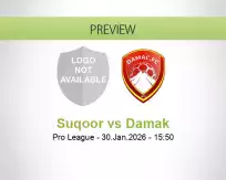 Suqoor Damak betting prediction (30 January 2026)