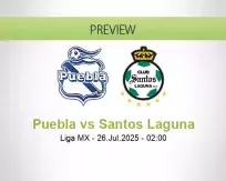 Puebla Santos Laguna betting prediction (25 July 2025)