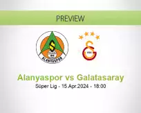 Alanyaspor Galatasaray betting prediction (15 April 2024)