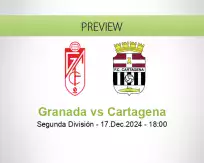 Granada Cartagena betting prediction (17 December 2024)