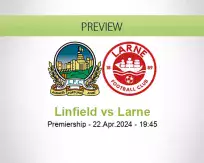 Linfield Larne betting prediction (22 April 2024)