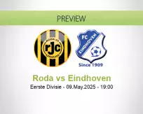 Roda Eindhoven betting prediction (09 May 2025)