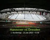 Hannover Dresden betting prediction (23 January 2022)