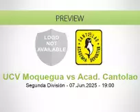 UCV Moquegua Acad. Cantolao betting prediction (07 June 2025)