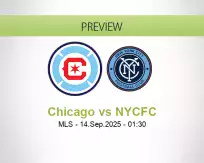 Chicago NYCFC betting prediction (14 September 2025)