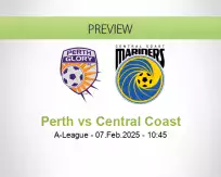 Perth Central Coast betting prediction (07 February 2025)