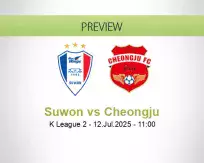 Suwon Cheongju betting prediction (12 July 2025)