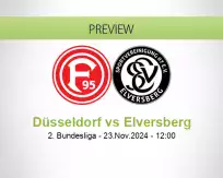 Düsseldorf Elversberg betting prediction (23 November 2024)