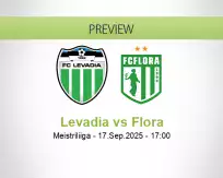 Levadia Flora betting prediction (17 September 2025)
