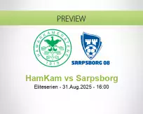 HamKam Sarpsborg betting prediction (31 August 2025)