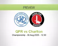 QPR Charlton betting prediction (30 August 2025)