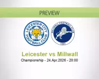 Leicester Millwall betting prediction (25 April 2026)