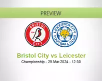 Bristol City Leicester betting prediction (29 March 2024)