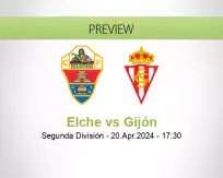 Elche Gijón betting prediction (20 April 2024)