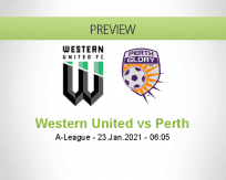 Western United Perth betting prediction (23 January 2021)