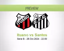 Ituano Santos betting prediction (29 October 2024)