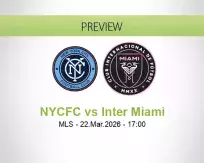 NYCFC vs Inter Miami