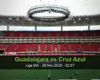 Guadalajara vs Cruz Azul