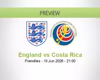 England vs Costa Rica