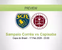 Sampaio Corrêa Capixaba betting prediction (18 February 2026)