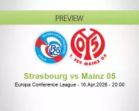 Strasbourg Mainz 05 betting prediction (16 April 2026)