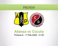 Alianza vs Cúcuta