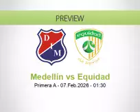 Medellín Equidad betting prediction (07 February 2026)