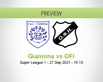 Giannina vs OFI
