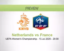 Netherlands France betting prediction (14 July 2025)