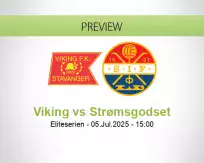 Viking Strømsgodset betting prediction (05 July 2025)