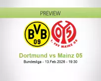 Dortmund vs Mainz 05