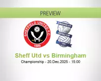 Sheff Utd Birmingham betting prediction (20 December 2025)