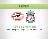 PSV Liverpool betting prediction (30 January 2025)