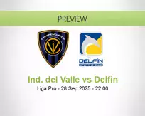 Ind. del Valle Delfin betting prediction (28 September 2025)